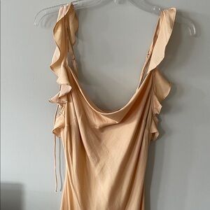 Chic Sleeveless Ruffle Dress